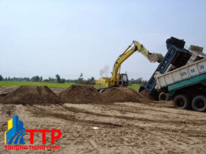 San lấp mặt bằng tỉnh Long An