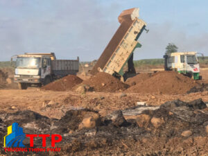 San lấp mặt bằng tại Bình Phước