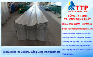 Báo Giá Thép Tôn Cho Nhà, Xưởng, Công Trình tại Bến Tre