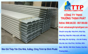 Báo Giá Thép Tôn Cho Nhà, Xưởng, Công Trình tại Bình Phước