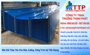 Báo Giá Thép Tôn Cho Nhà, Xưởng, Công Trình tại Tiền Giang