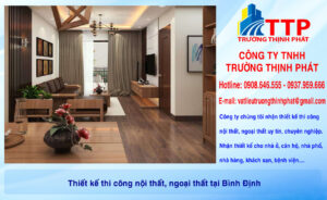 Thiết kế thi công nội thất, ngoại thất tại Bình Định