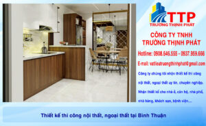 Thiết kế thi công nội thất, ngoại thất tại Bình Thuận
