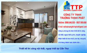Thiết kế thi công nội thất, ngoại thất tại Thành phố Cần Thơ