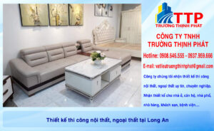 Thiết kế thi công nội thất, ngoại thất tại Long An