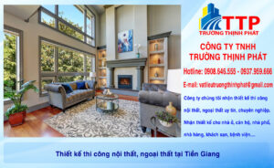 Thiết kế thi công nội thất, ngoại thất tại Tiền Giang