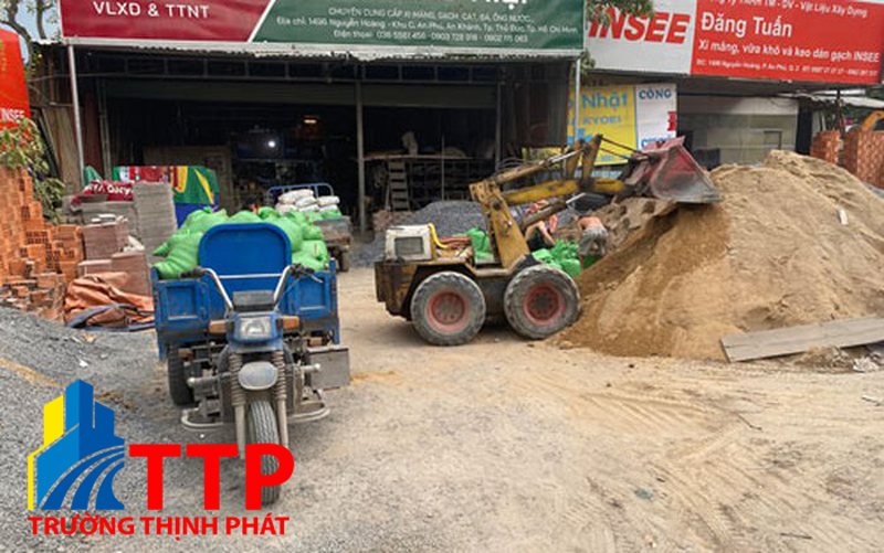 Cửa hàng vật tư xây dựng tại Bến Tre