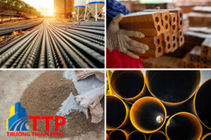 Cửa hàng vật tư xây dựng tại Bình Định