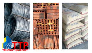 Cửa hàng vật tư xây dựng tại Long An