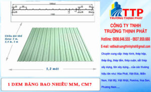1 dem bằng bao nhiêu mm, cm?