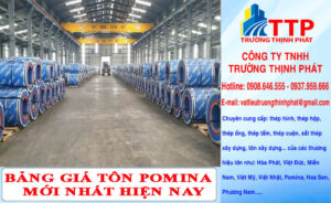 Bảng Giá Tôn Pomina Mới Nhất Trên Thị Trường