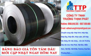 Bảng báo giá tôn tấm dầu mới cập nhật ngay hôm nay