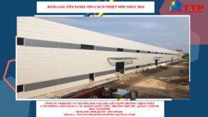 Bảng Giá Tôn Panel EPS Cách Nhiệt Mới Nhất 2023