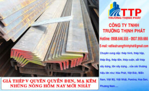 Giá Thép V An Khánh Đen Mạ Kẽm Nhúng Nóng