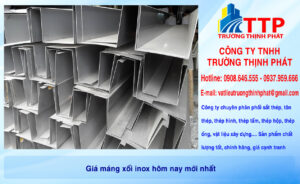 Giá máng xối inox hôm nay mới nhất