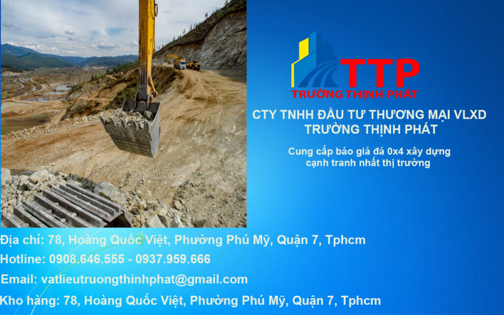 Bảng báo giá đá xây dựng 0x4 tại Ninh Thuận