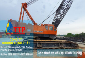 Cho thuê xe cẩu tại Bình Dương