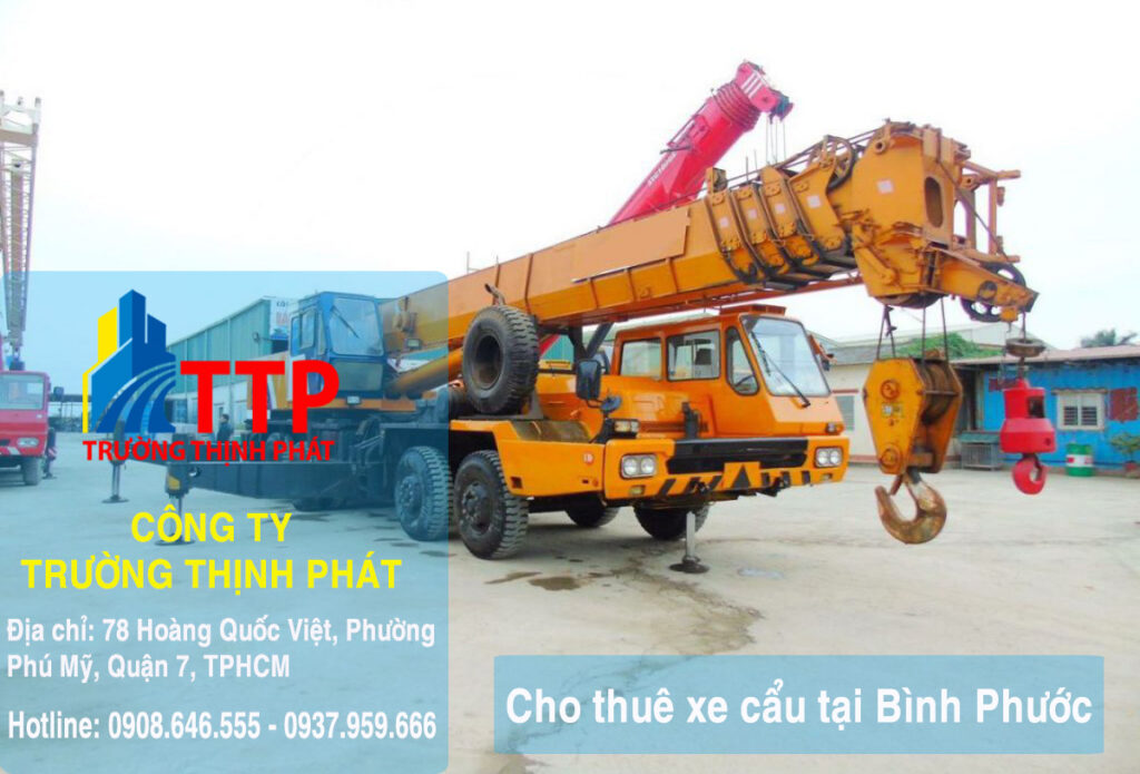 Cho thuê xe cẩu tại Bình Phước 2 Cho thuê xe cẩu tại Bình Phước