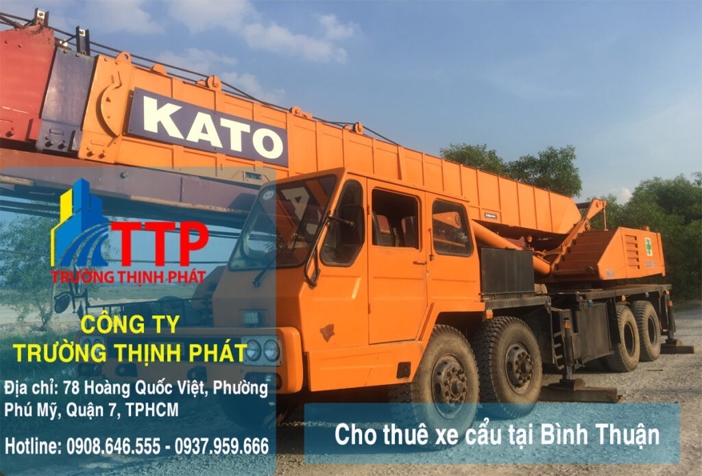 Cho thuê xe cẩu tại Bình Thuận