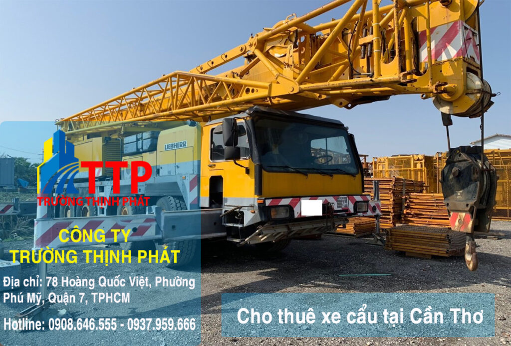 Cho thuê xe cẩu tại Cần Thơ