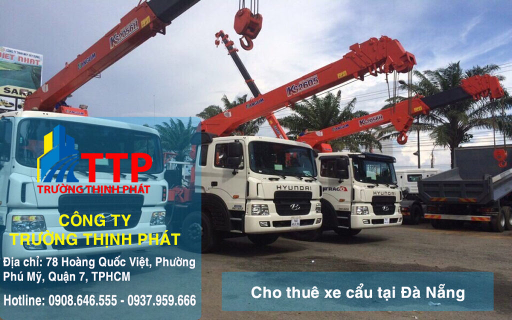 Cho thuê xe cẩu tại Đà Nẵng 2 Cho thuê xe cẩu tại Đà Nẵng