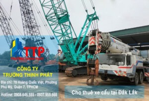 Cho thuê xe cẩu tại Đắk Lắk