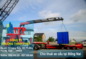 Cho thuê xe cẩu tại Đồng Nai