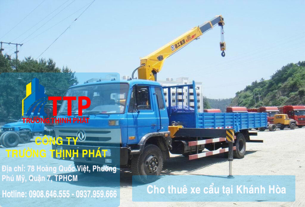 Cho thuê xe cẩu tại Khánh Hòa