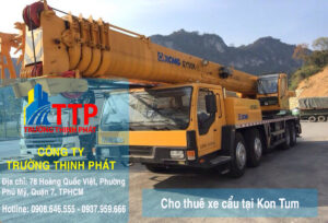 Cho thuê xe cẩu tại Kon Tum