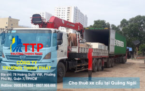 Cho thuê xe cẩu tại Quảng Ngãi