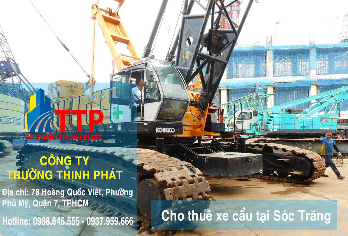 Cho thuê xe cẩu tại Sóc Trăng