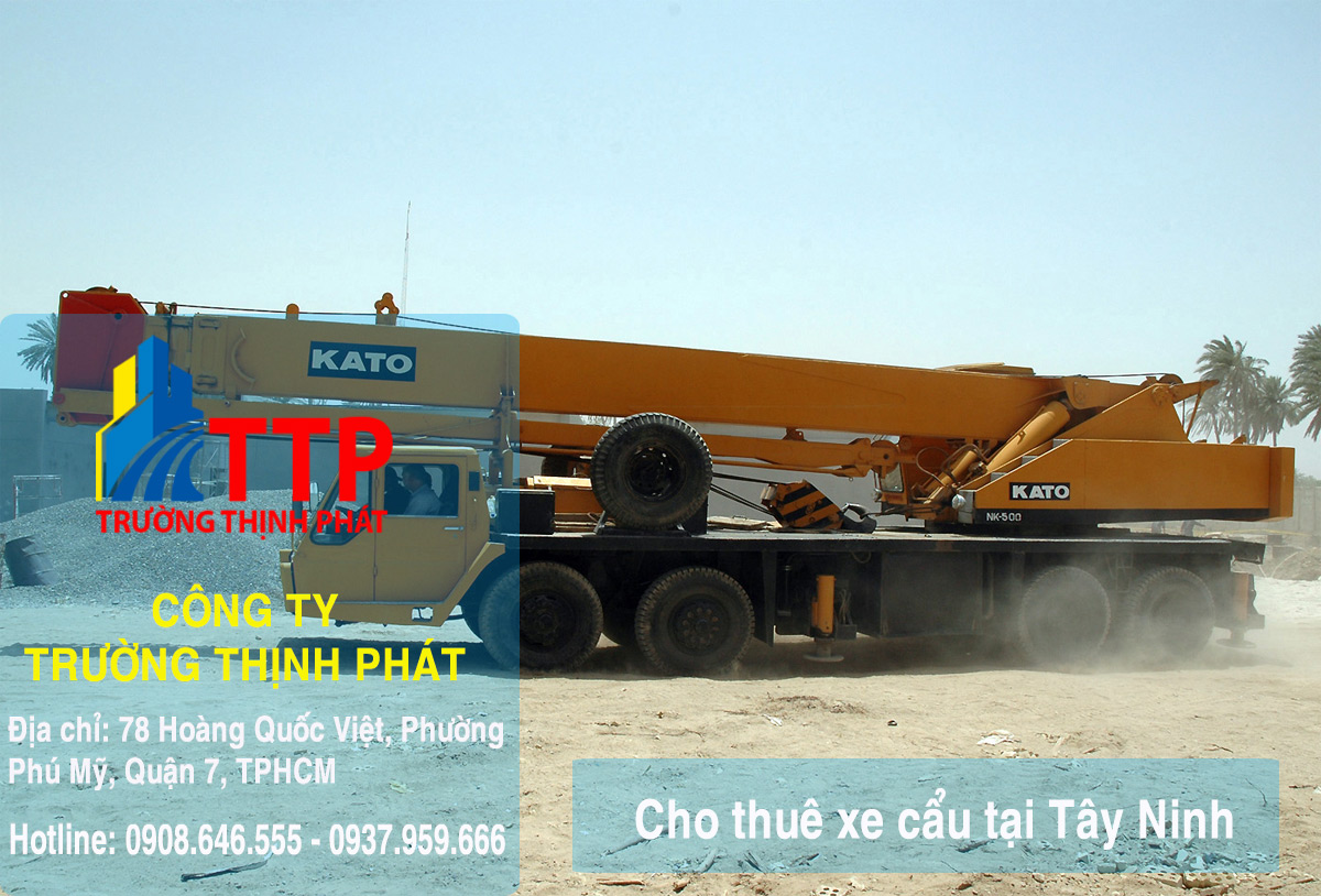Cho thuê xe cẩu tại Tây Ninh