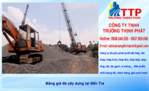 Bảng giá đá xây dựng tại Bến Tre