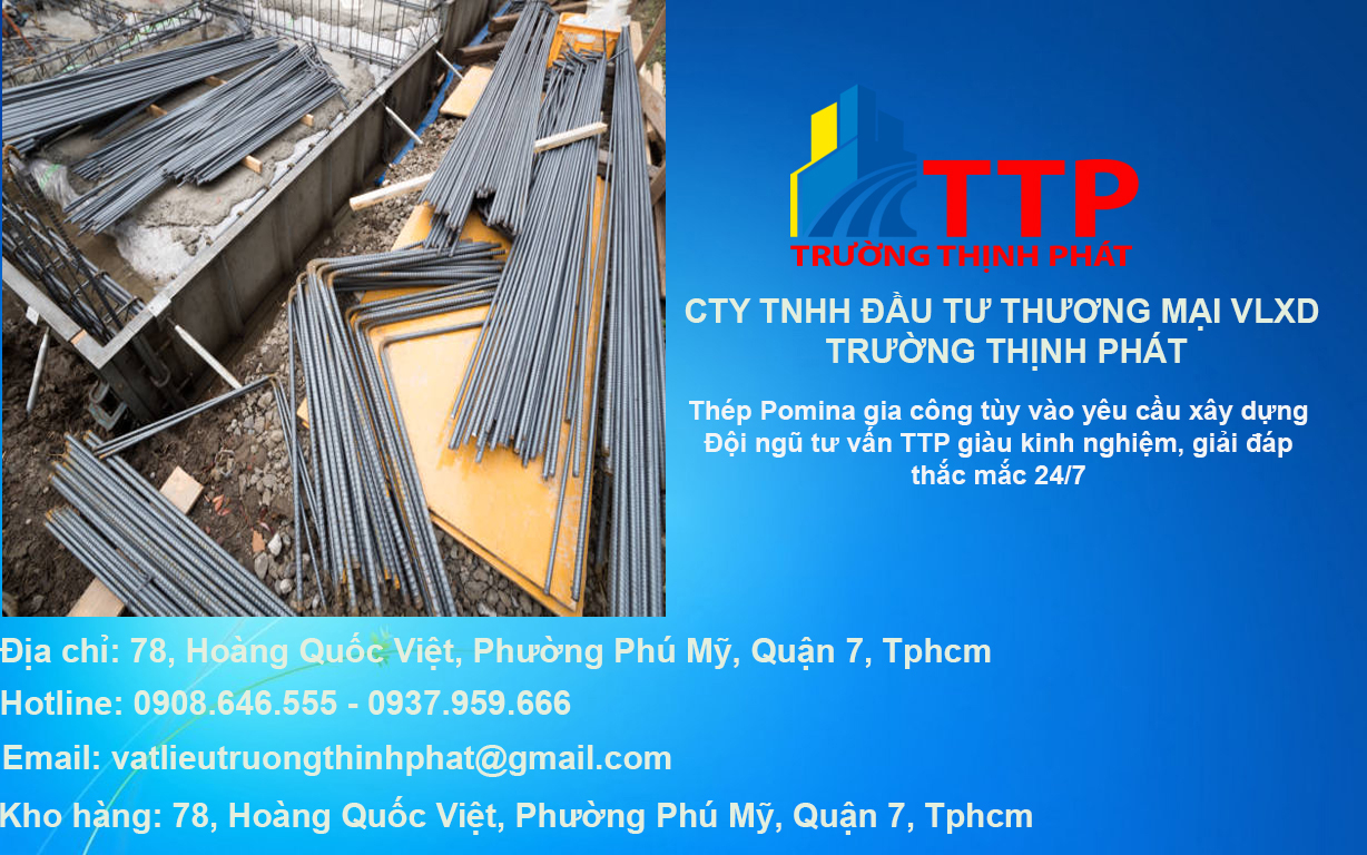 bang gia thep pomina xay dung ttp