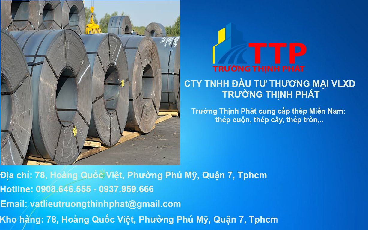 bang gia thep xay dung mien nam gia tot nhat ttp