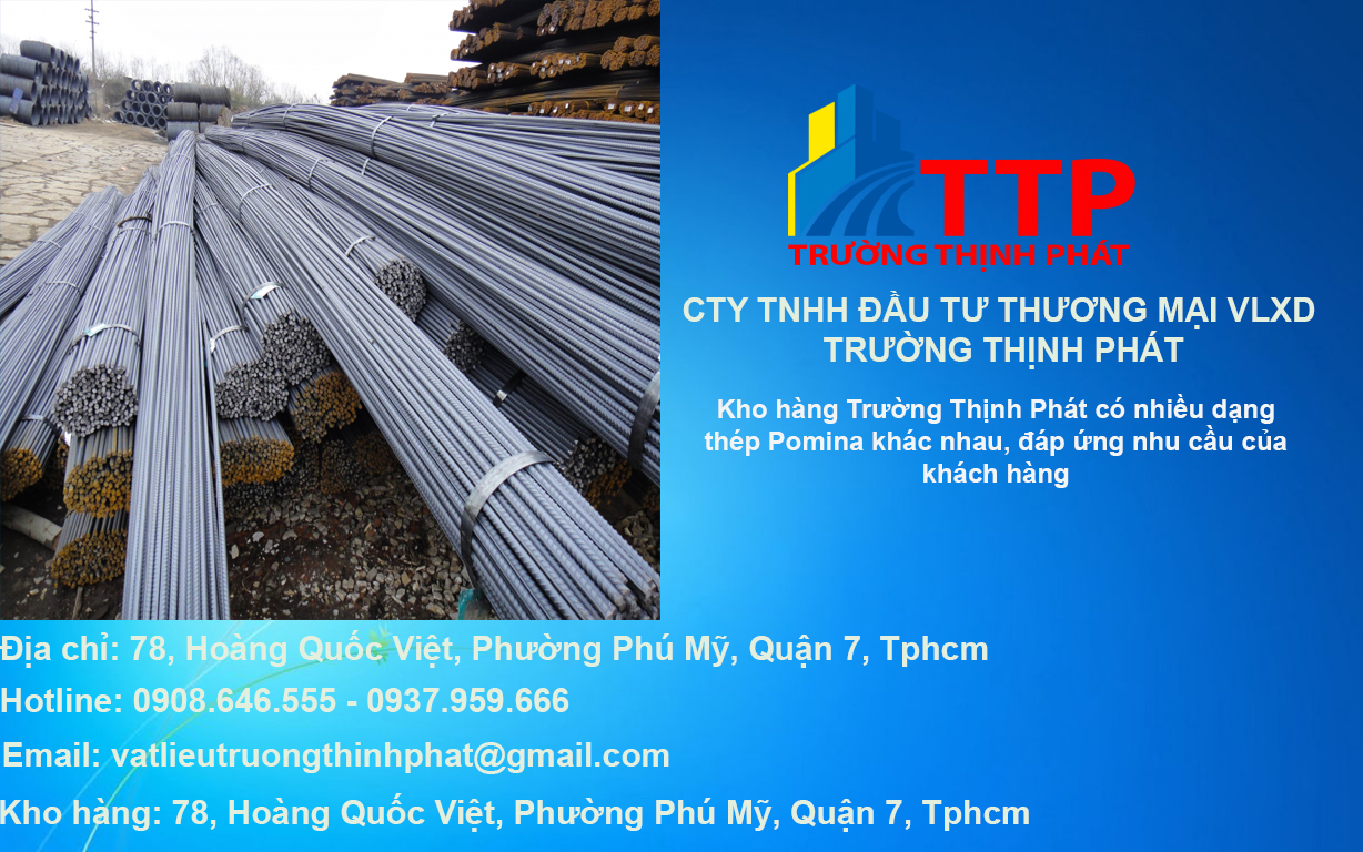 gia thep pomina duoc update hom nay