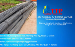 san pham thep pomina tai cty ttp mien nam