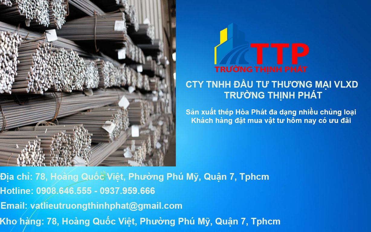 cty truong thinh phat cung cap thep hoa phat xay dung