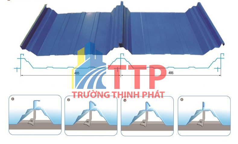 Cập nhật bảng báo giá tôn Seamlock từ nhà phân phối